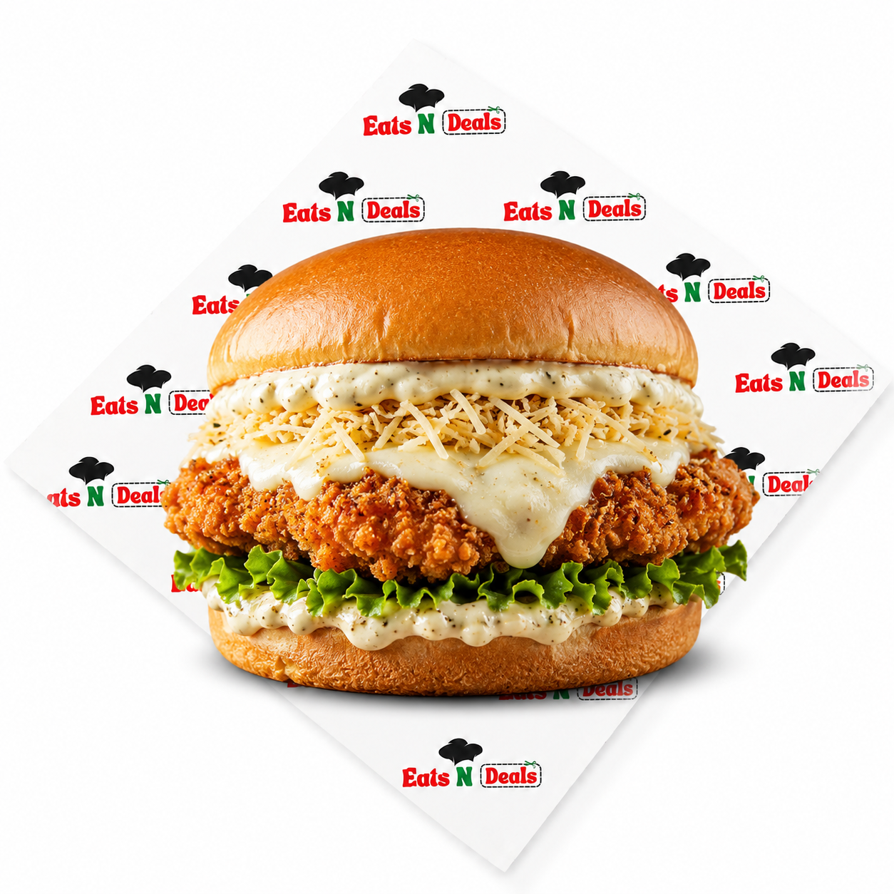 Parmesan Crunch Burger 